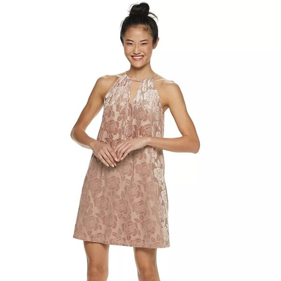 Candie's Dresses & Skirts - 😀 3 for $20 NWT Womens Size Small Candies Pleated Floral High Neck Swing Dress